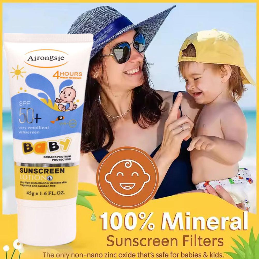 Baby Sunscreen Lotion - Loção Protetora Solar para Bebês Airongsje