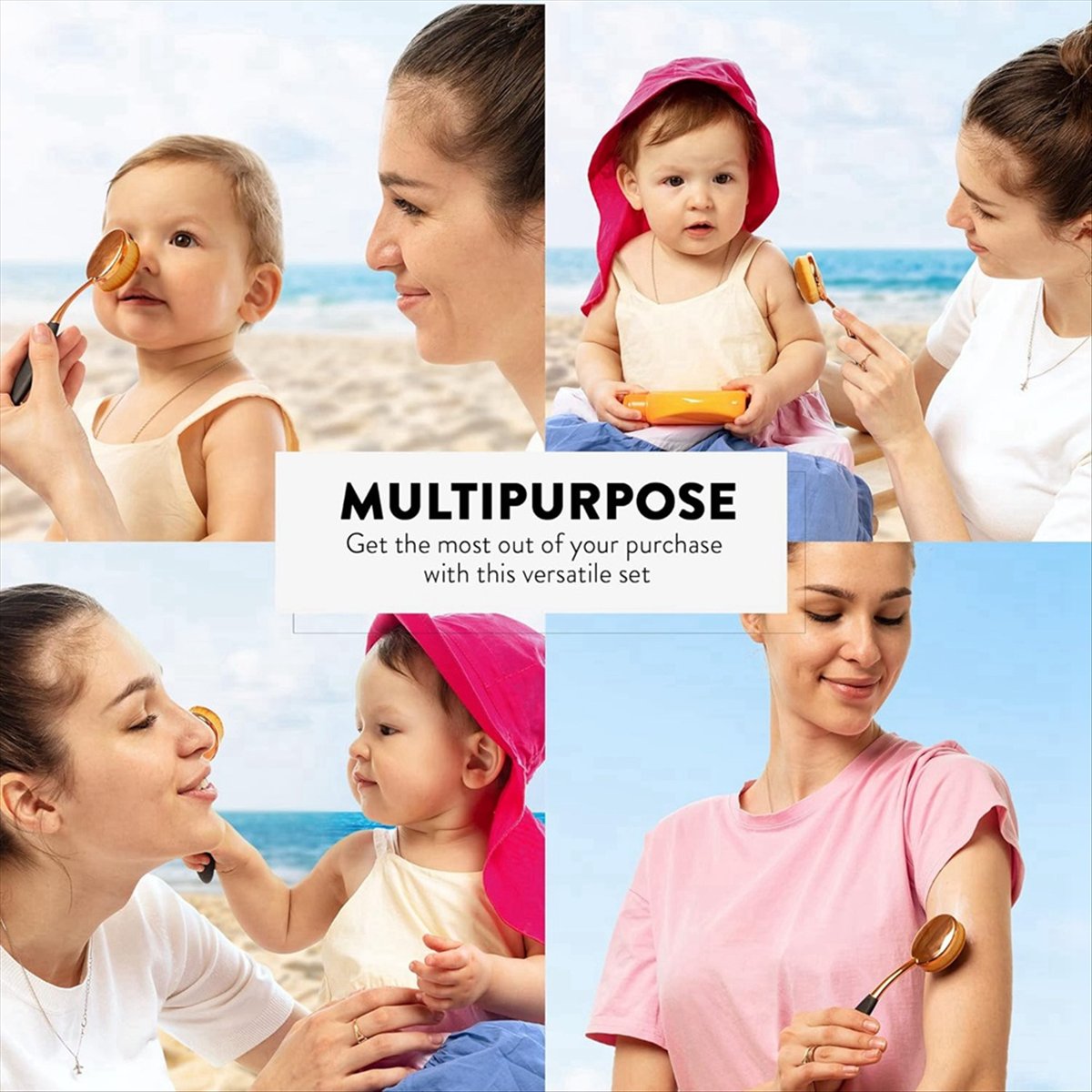 Baby Sunscreen Lotion - Conjunto de Escovas Protetoras Solares BHBL