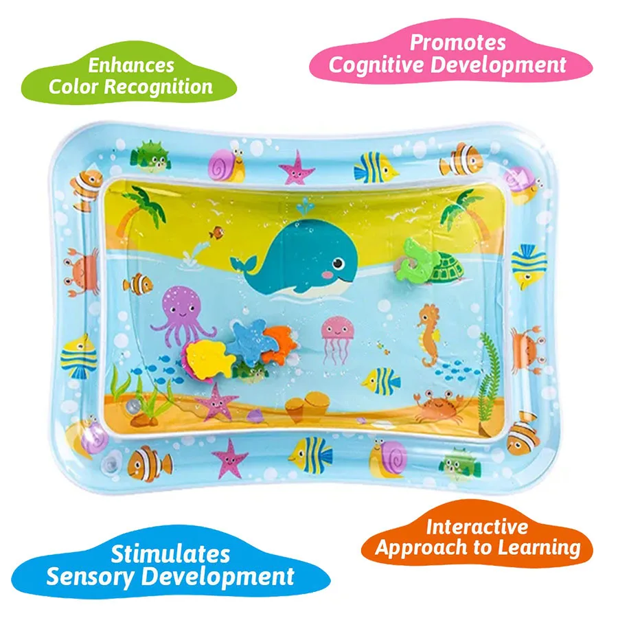 Play Mat - Tapete Inflável de Atividades Aquáticas para