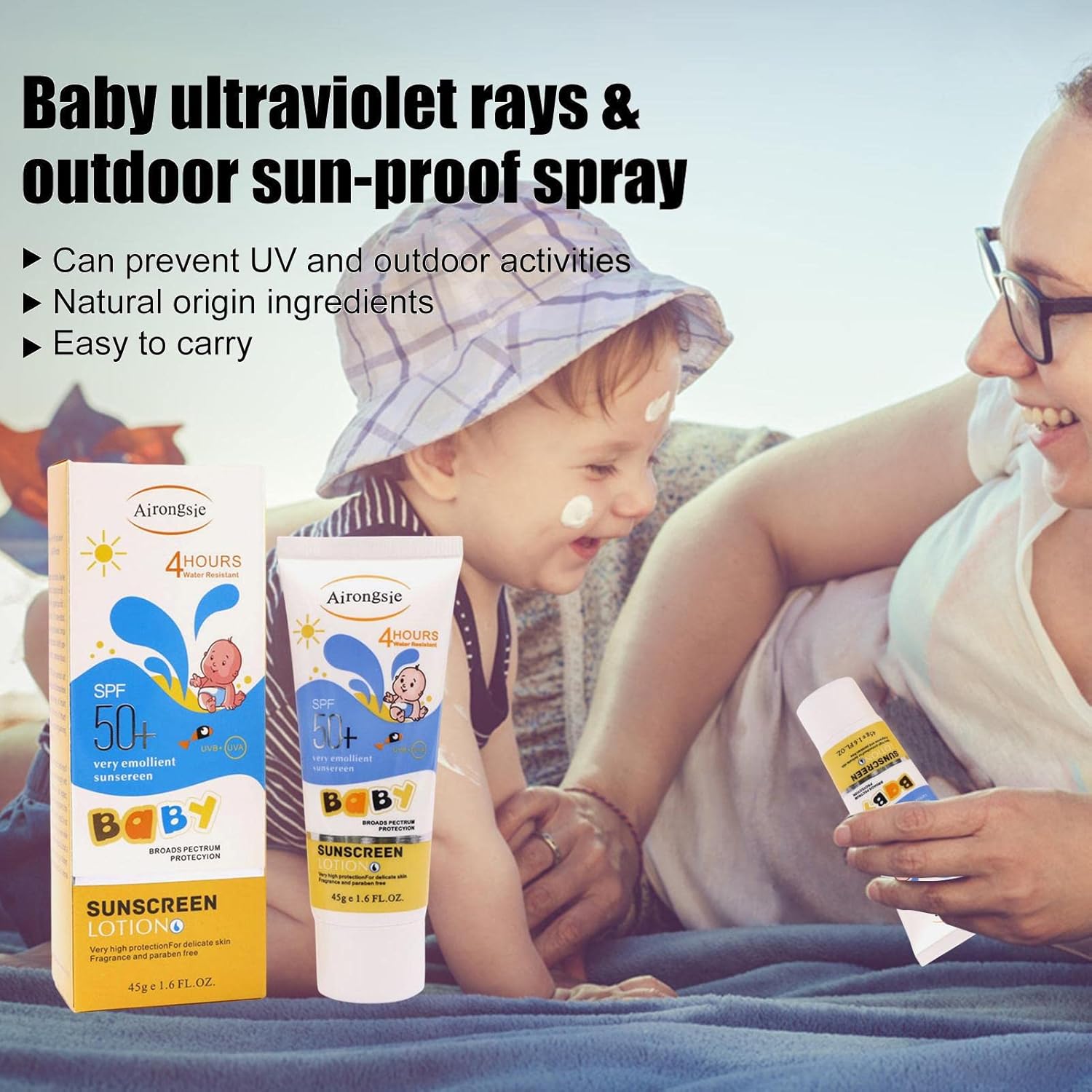 Creme protetor solar para bebê - Baby Sunscreen Lotion avaliação e preço