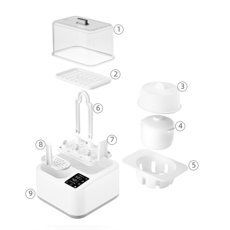 Esterilizador de Mamadeiras 8  - Baby Bottle Sterilizer avaliação e preço